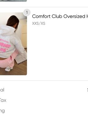 White Fox Boutique Gray & Pink Varsity-Style Jacket